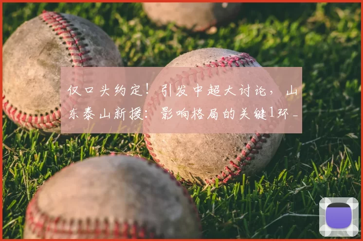 仅口头约定！引发中超大讨论，山东泰山新援：影响格局的关键1环_祖马_中后卫_泰山队